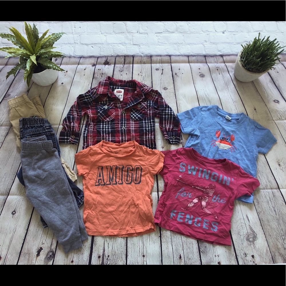 Baby boy lot of clothes